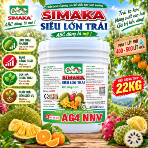 PHÂN BÓN SIMAKA - SIÊU LỚN TRÁI (22KG) (ABC72)