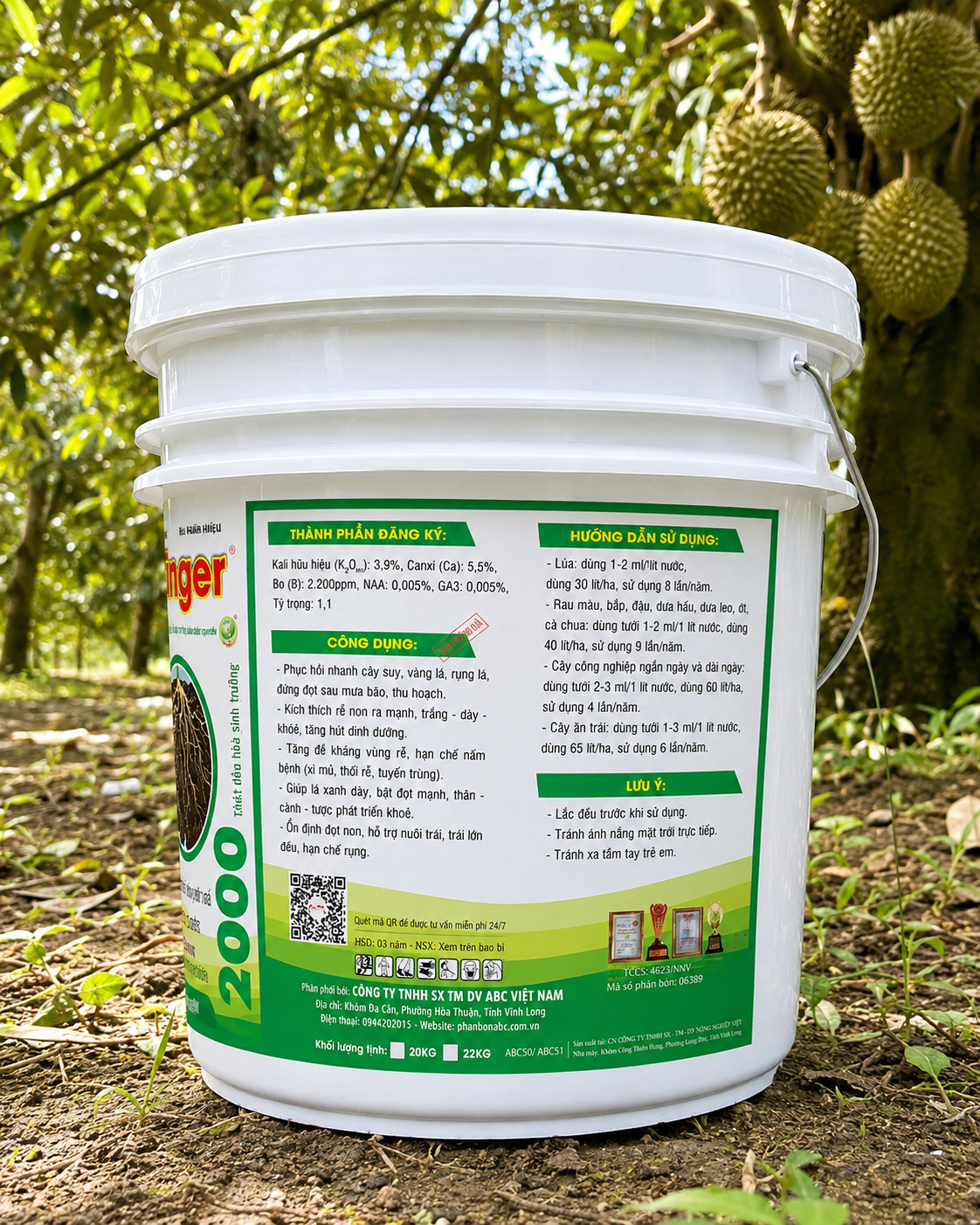 Kinger RootBost 22kg mặt sau Kinger RootBost 22kg mặt sau