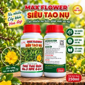 PHÂN BÓN MAX FLOWER - SIÊU TẠO NỤ (250ML) (ABC75)